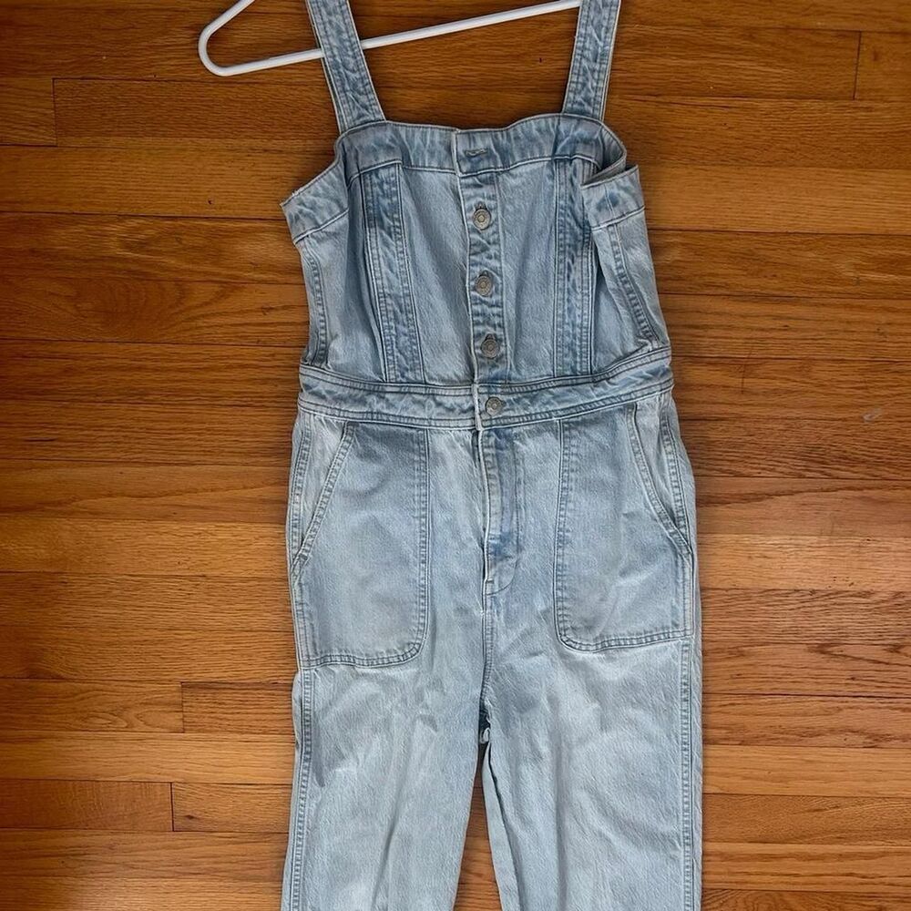 Madewell Women's Blue Jumpsuit